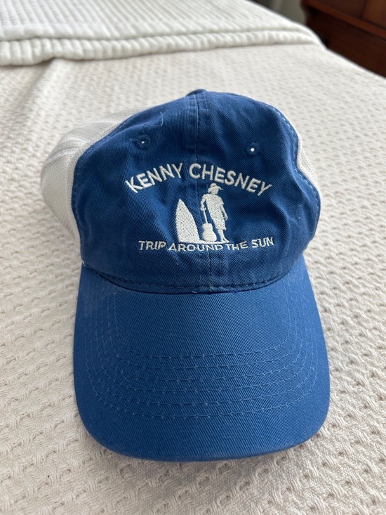 Kenny Chesney Blue & White 'Trip Around the Sun' Baseball Cap - Picture 2 of 8